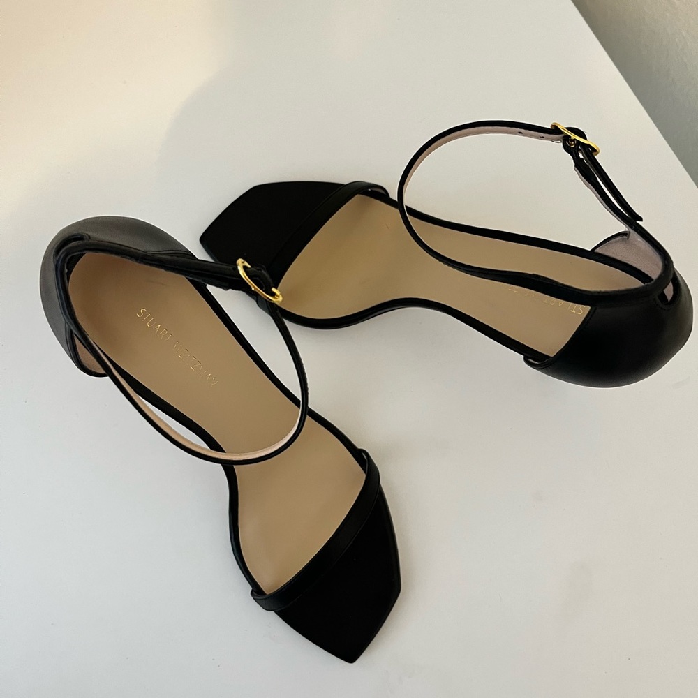 Stuart Weitzman Amelina Heeled Sandals - Picture 2 of 8